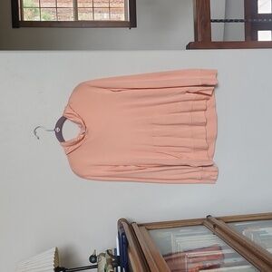 Athleta Girls peach hoodie XXL/16